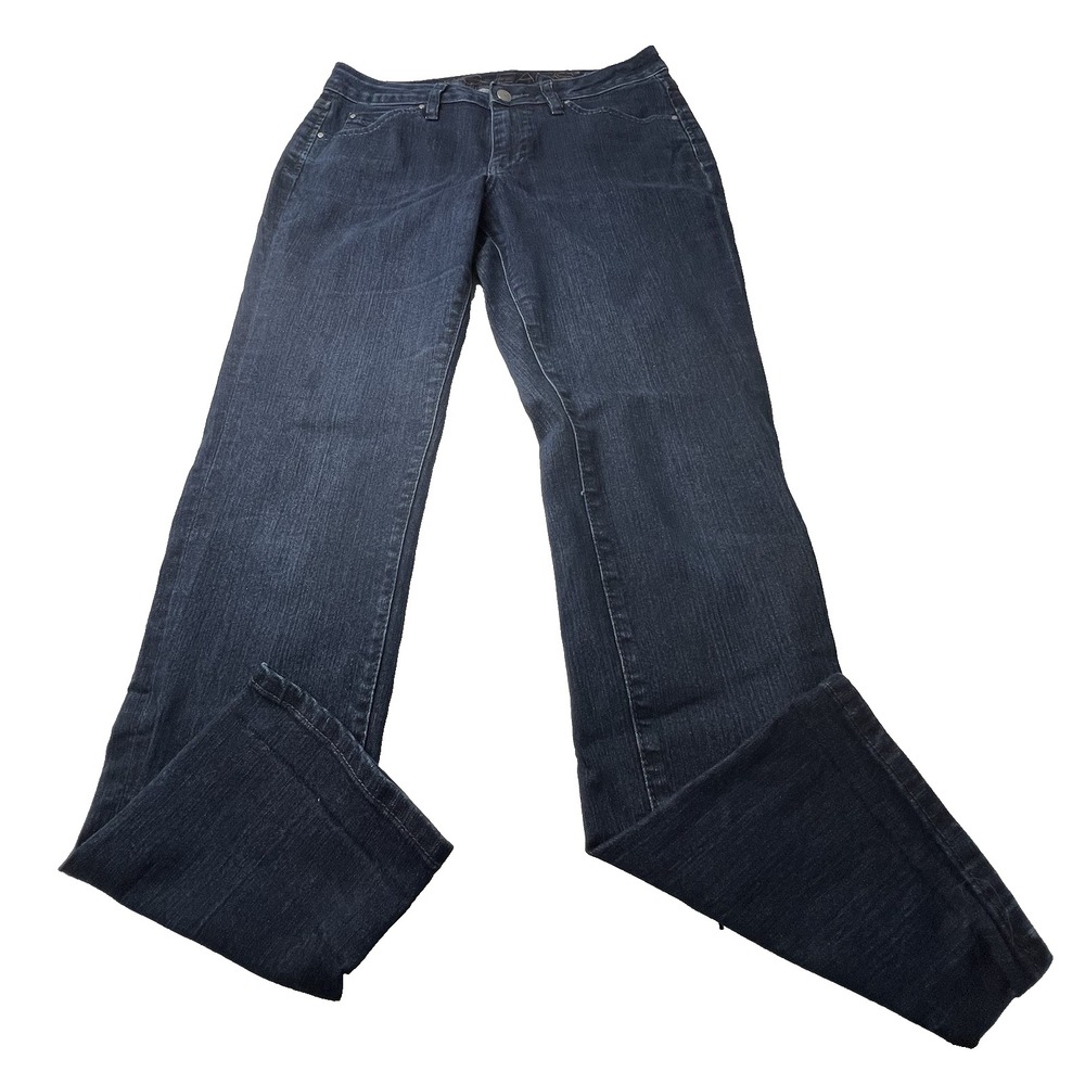 JAG JEANS Womens Size 6 Dark Wash Stretch Blue Denim Low Rise Slim Leg
